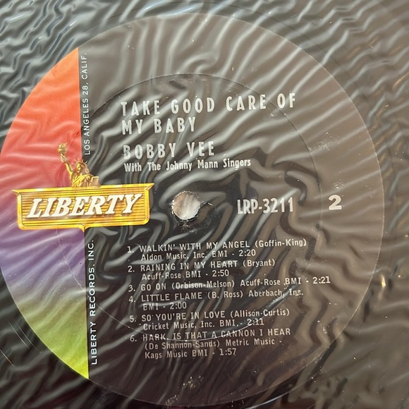 Vinyl Album | Bobby Vee.  (Vinyl still in original plastic).  1961 - Picture 5 of 6